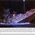 Titanic untergang im dunkeln