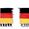 Deutschland flagge karikatur 1995 02 0381